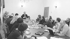 Губернатор Новосибирской области Василий Юрченко рассказал представителям федеральных СМИ о перспективах развития региона
