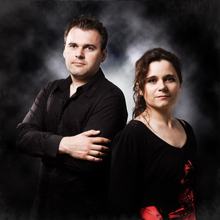 Русско-французский дуэт баянистов: Роман Жбанов и Доминик Эморин — продолжатели традиций легендарного Ивана Маланина. Фото  с сайта accordions.com