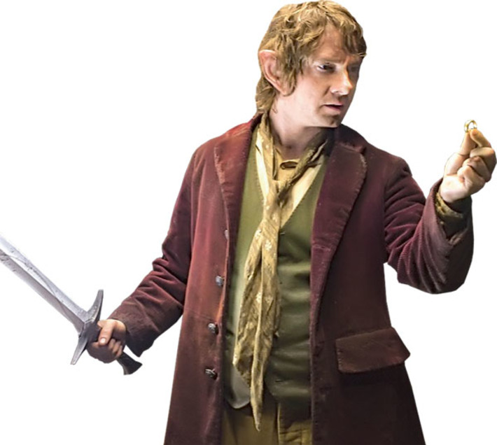 В новой красочной экранизации знаменитого «Хоббита» главную роль исполнил британский актер Мартин Фриман