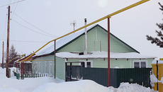 На улице Молодежной теперь тоже есть газ. Фото Сергея СИДОРЕНКО