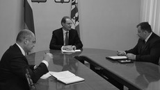 Опытом создания системы МФЦ в Новосибирской области поделился губернатор Василий Юрченко. Фото пресс-службы губернатора и правительства НСО