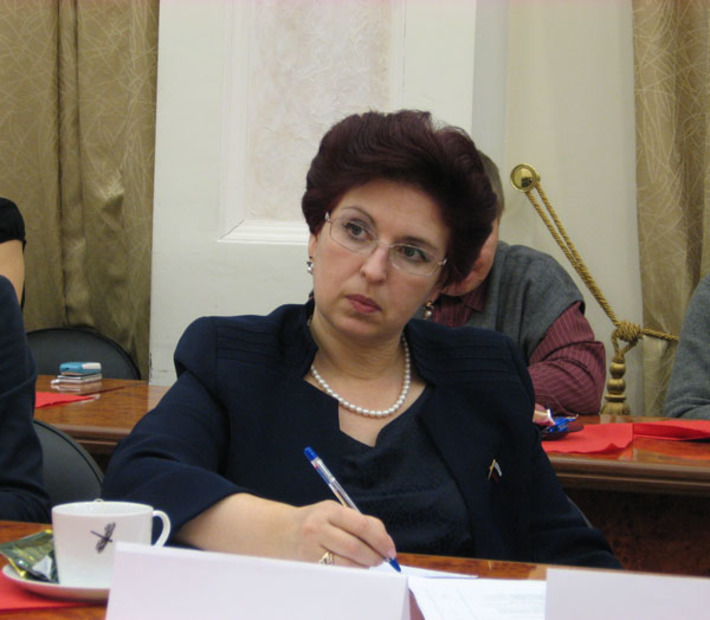 Ирина Мануйлова: «Неважных тем при обсуждении реформы образования нет». Фото Марианны ДАНИЛОВОЙ