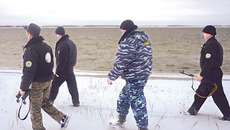 Патрулирование озера Горького. Фото предоставлено департаментом природных ресурсов и охраны окружающей среды Новосибирской области