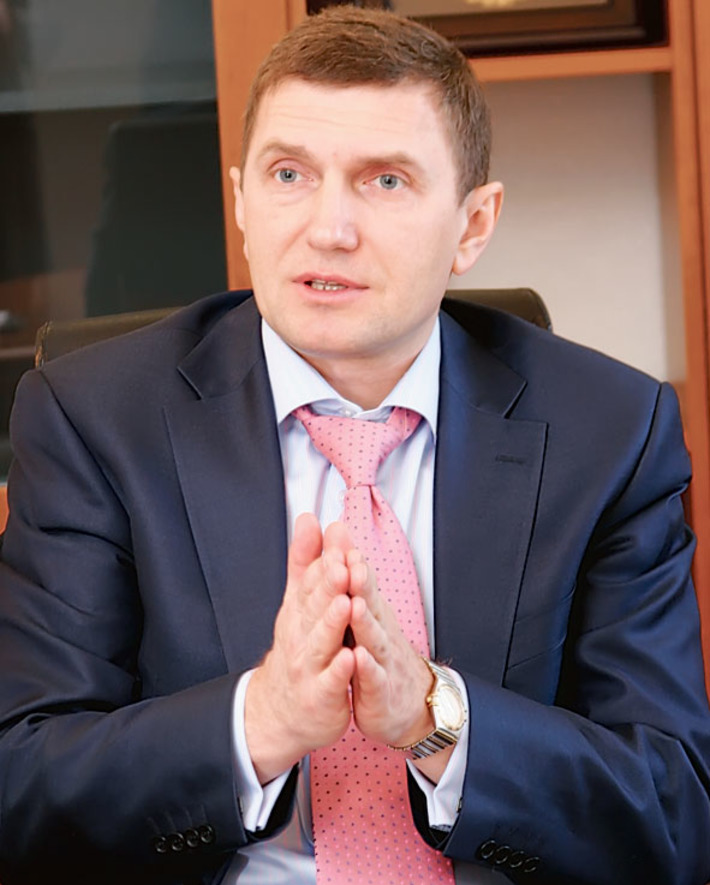 Генеральный директор Банка «Левобережный» Владимир Шапоренко