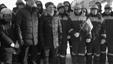 До полного запуска моста в эксплуатацию осталось чуть более полутора лет. Фото Аркадия УВАРОВА