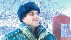 Алексей Шлык — начальник отделения пограничной заставы в Карасукском районе. Фото Марины ЛУПЕЙКЕНЕ