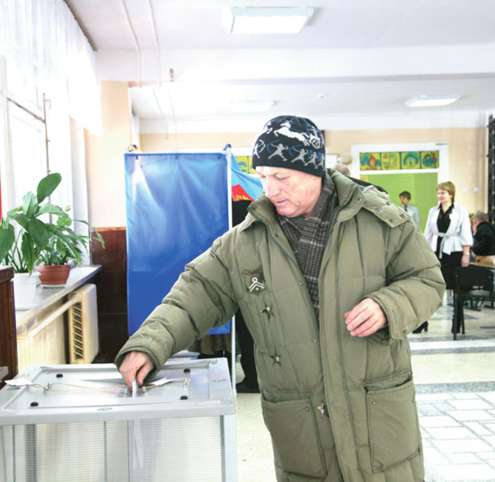 Уровень явки на минувших выборах  был в пределах общероссийской нормы. Фото Михаила ПЕРМИНА