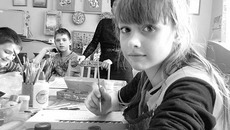 На декоративно-прикладном отделении Краснозёрской детской школы искусств учится Арина Кондратенко. Фото Марины ЛУПЕЙКЕНЕ