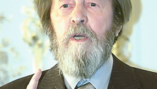 Александр Солженицын. Фото с сайта boston.com