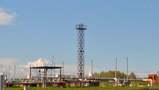 Хранилище запасов сжиженного газа. Фото Юлии НАЗАРЕНКО