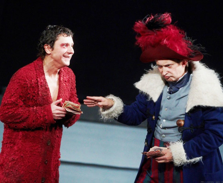 Сцена из спектакля «Лес». Фото предоставлено театром «Глобус»