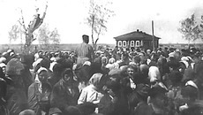 Митинг в честь Победы, 9 мая 1945 г.