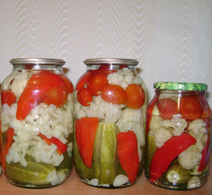 Овощное ассорти. Фото с сайта prigotovila.ru