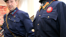 Форму сотрудников РКМ демонстрировали на выставке в Музее города Новосибирска, 2012 г.