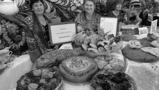 Среди вкусных продуктов конкурса. Фото Марины ЛУПЕЙКЕНЕ
