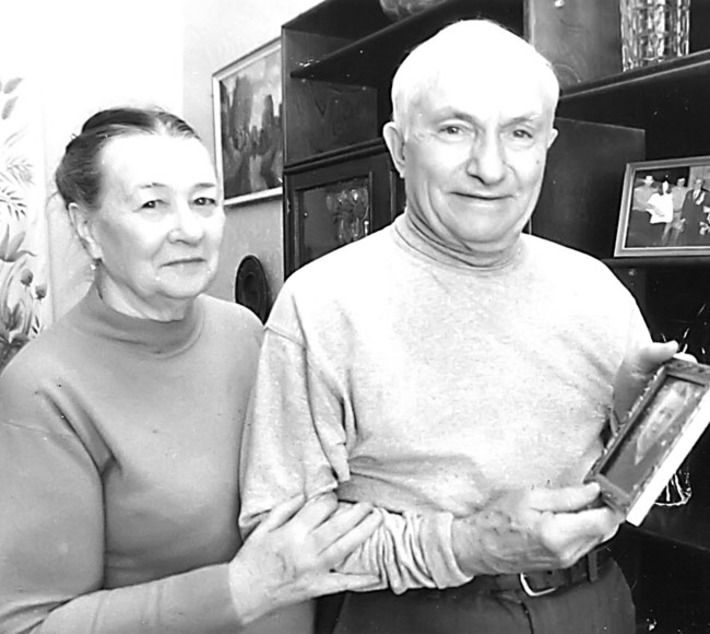 Александр Павлович Филатов с женой Зинаидой Денисовной