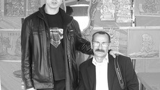 Дима с Валентином Александровичем Приходько. Фото прислано Еленой ЧЕРНЫХ
