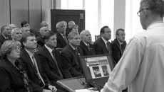 О медицине Краснообска — с помощью компьютерной графики. Фото Николая ЦАРЕВА