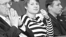 Анна Богалий и Евгений Подгорный (справа) принесли три олимпийских золота в копилку достижений новосибирского спорта