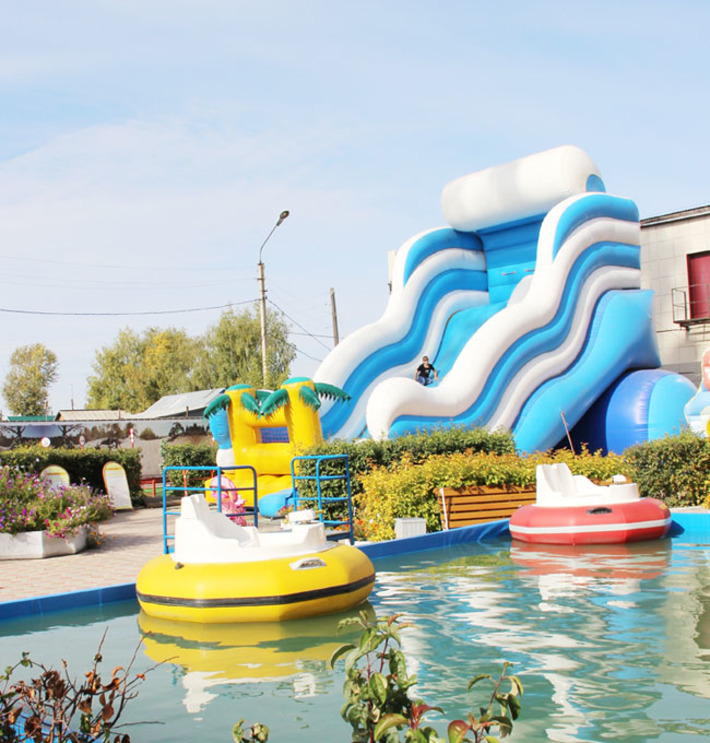 Парк аттракционов в районном центре. Фото предоставлено администрацией Купинского района