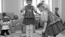 Строительство детского сада «Кадриль» длилось всего девять месяцев. Фото Михаила ПЕРМИНА
