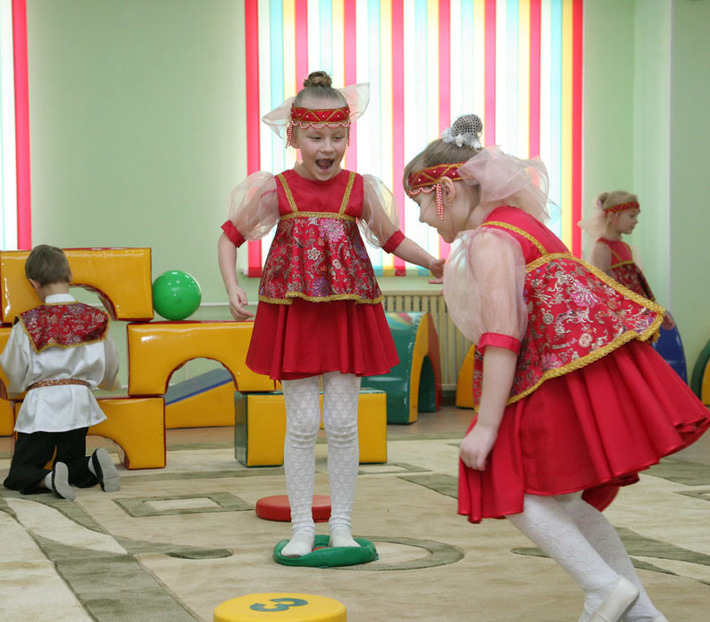 Строительство детского сада «Кадриль» длилось всего девять месяцев. Фото Михаила ПЕРМИНА
