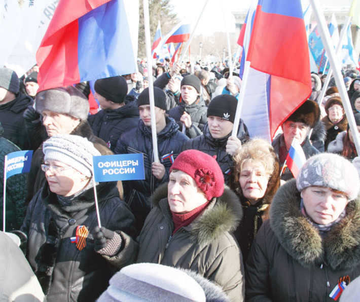 В Новосибирске живут украинцы, на Украине живут сибиряки. Нас не поделить на своих и чужих. Фото Аркадия УВАРОВА