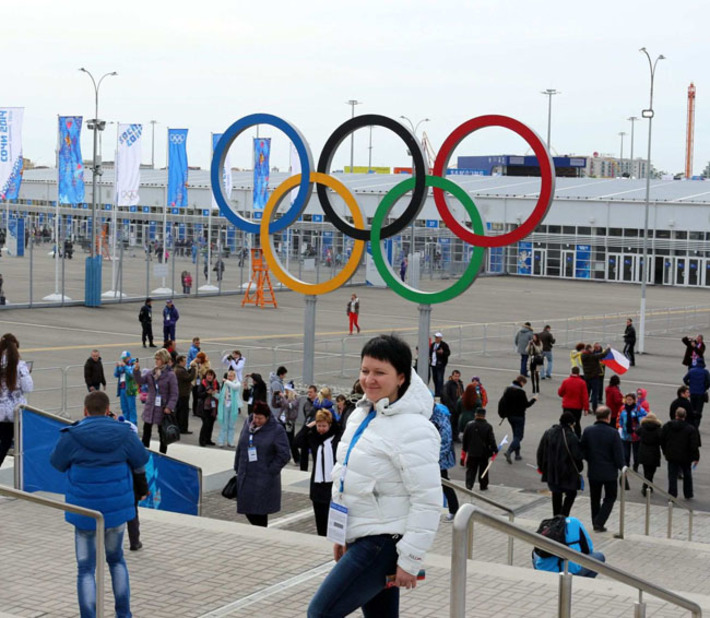 Сочинские Игры — повод для всех российских городов поддержать олимпийскую марку. Фото Натальи МАНТОРОВОЙ