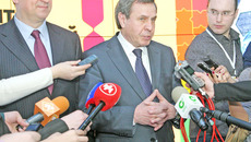 Владимир Городецкий и Валерий Гаевский (слева) подчеркнули, что создание агломерации даст импульс развитию региона. Фото Михаила ПЕРМИНА