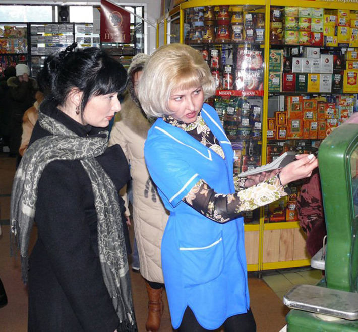 Наибольшее количество жалоб выявлено в сфере торговли. Фото с сайта www.allangarsk.ru