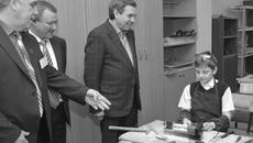В Карасуке врио губернатора посетил технический лицей  № 176. Фото Марины ЛУПЕЙКЕНЕ