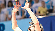 Александр Бутько: сезон завершился ударно! Фото с сайта www.lokovolley.ru