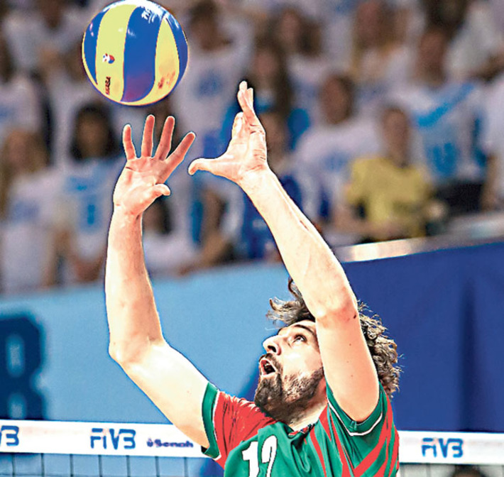 Александр Бутько: сезон завершился ударно! Фото с сайта www.lokovolley.ru