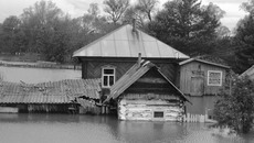 Большая вода на Алтае. В Новосибирской области подобного не ждут. Фото Алевтины АГАЛЬЦЕВОЙ
