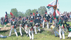 В строю (1812 год). Фото Юрия БЕЛОУСОВА
