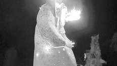 Скульптура Гриша — победитель фестиваля. Фото Ларисы МИХЕЕВОЙ