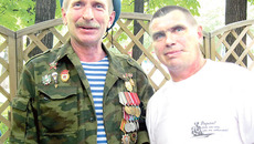 Старшина Гребенюк и рядовой Шевцов. Фото Натальи МАНТОРОВОЙ