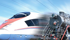 Первый номер газеты «Советская Сибирь» был напечатан в дни Гражданской войны,  в далеком 1919 году. А сама типография размещалась в железнодорожных вагонах, что, видимо, навсегда определило динамичный характер издания: новости и комментарии в ежедневном режиме. К слову, сегодня «Советская Сибирь» — единственная местная ежедневная газета. Коллаж Михаила ЗАБУГИ