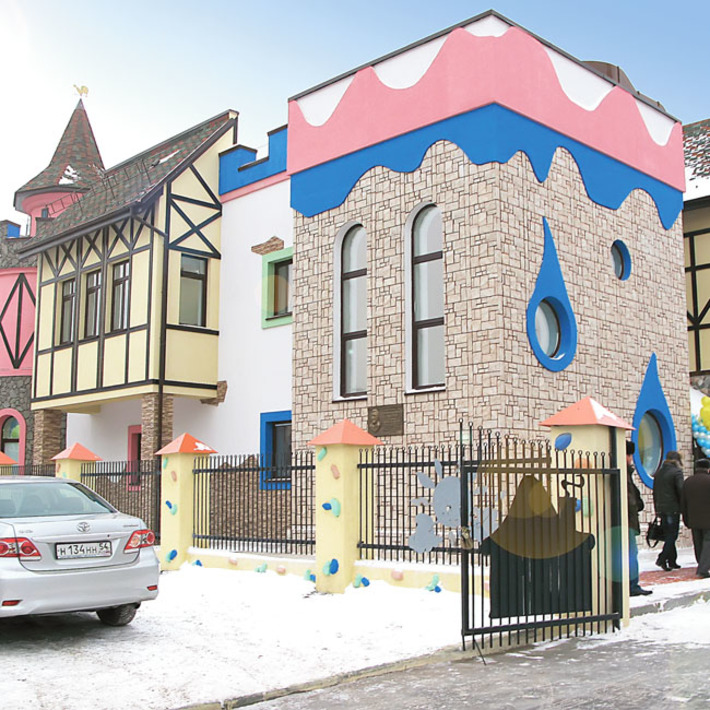 Детский сад № 401 по улице Державина  в Центральном районе Новосибирска. На правах рекламы