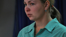 Осужденная  Полина Слободина. Фото пресс-службы  ГУФСИН по НСО