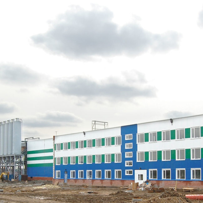 Общий вид завода КПД