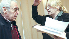 Беседа с Арнольдом Михайловичем Кацем о высоком. Фото Валерия ТИТИЕВСКОГО