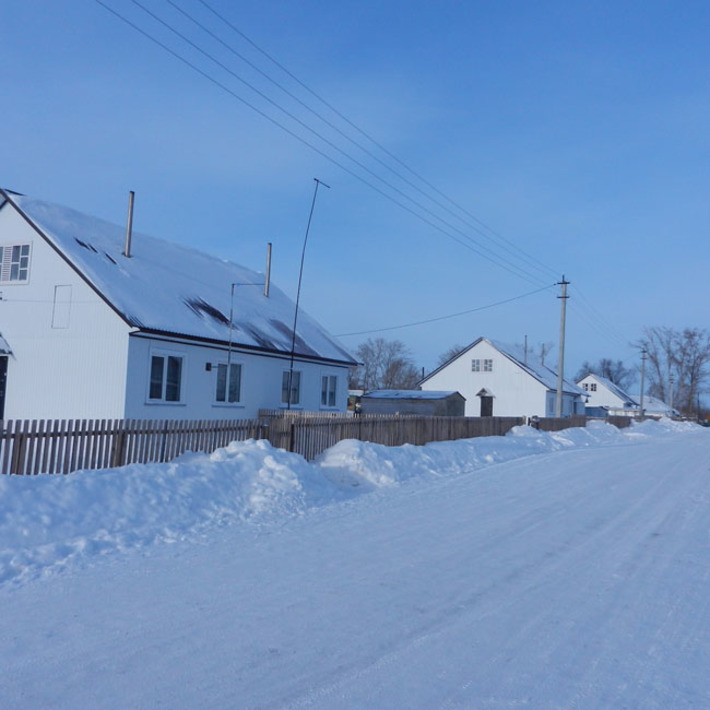 Новостройки села Майского. Фото Марины ЛУПЕЙКЕНЕ