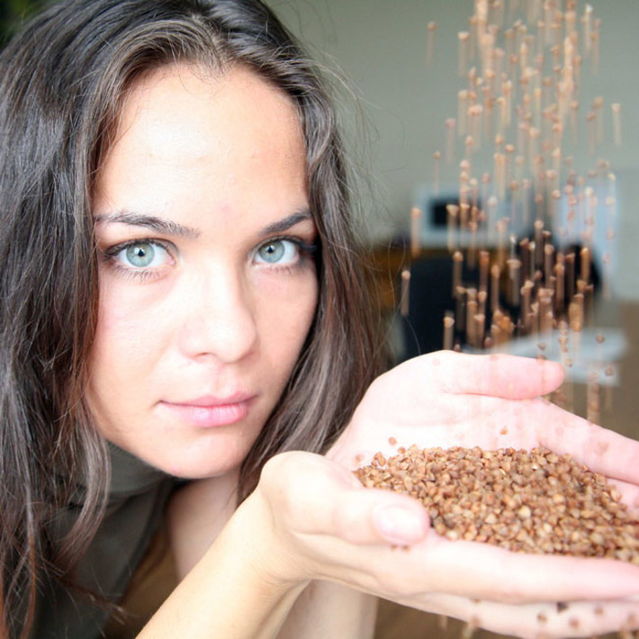 Вкусный и полезный продукт всегда на нашем столе. Фото Михаила ПЕРМИНА