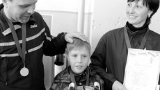 Восходящие звезды — семья Битюцких. Фото Натальи МАНТОРОВОЙ