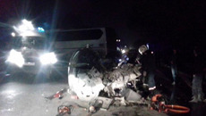 Фото с места ДТП предоставлено ГИБДД Новосибирска