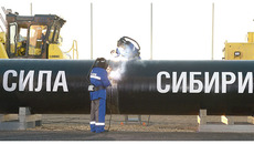 Строительство газопровода «Сила Сибири» идет полным ходом. Фото РИА ИТАР-ТАСС