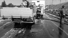 Фото с места ДТП предоставлены ГИБДД Новосибирска