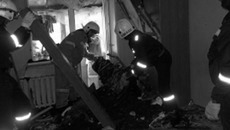 Фото с места ЧП предоставлено ГУ МЧС по НСО