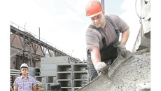 Заливка самоуплотняющегося бетона